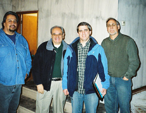 Jan. 10 Meeting: Dan Saenz, Paul Grossi, Michael Ehlers, and Tom D'Ambrosio