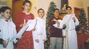 Christmas Play 2004: 5 kids