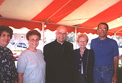 Cardinal Georg, under the tent