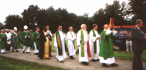 Procession with Gospel Book