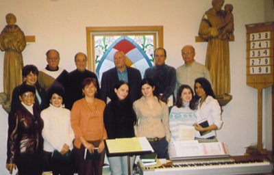 Choir, on Holy Family Sunday, 2006
