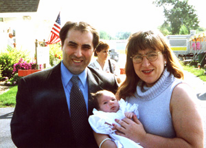 John and Maria LoCascio with baby Jack