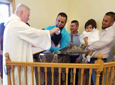 Baptism of Monserrat and Camila Aldape
