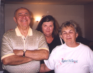 Virginio Piucci, Mary Lou Tomasewski, and Mrs. Piucci